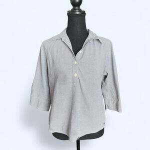 Vintage 90’s Abercrombie & Fitch made in Hong Kong Cotton Shirt Size Medium